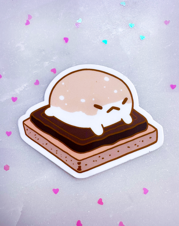 S'more Frog Sticker