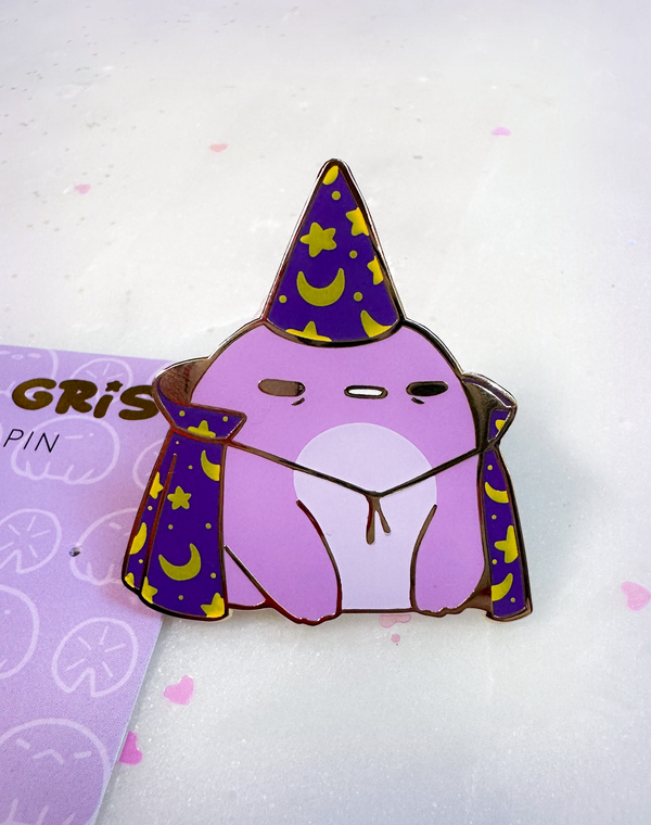Most Handsome Wizard Frog Enamel Pin