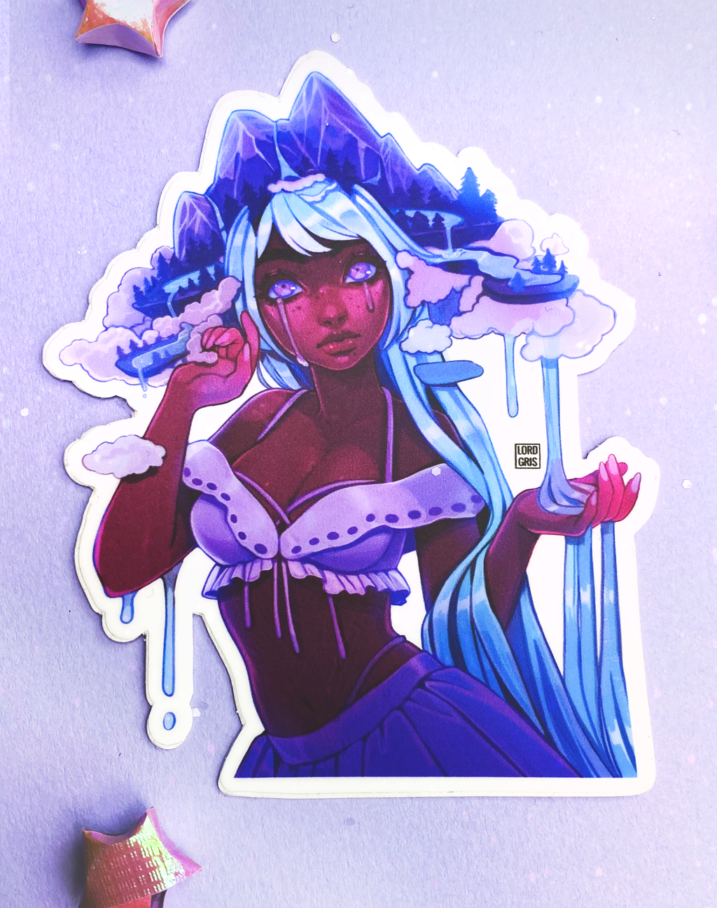 Summer Sticker Set Lord Gris