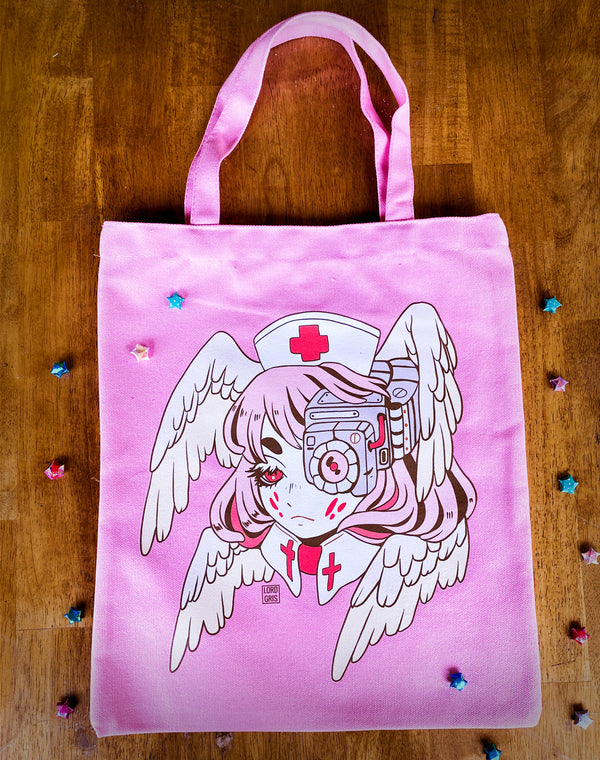 Mecha Angel Tote Bag