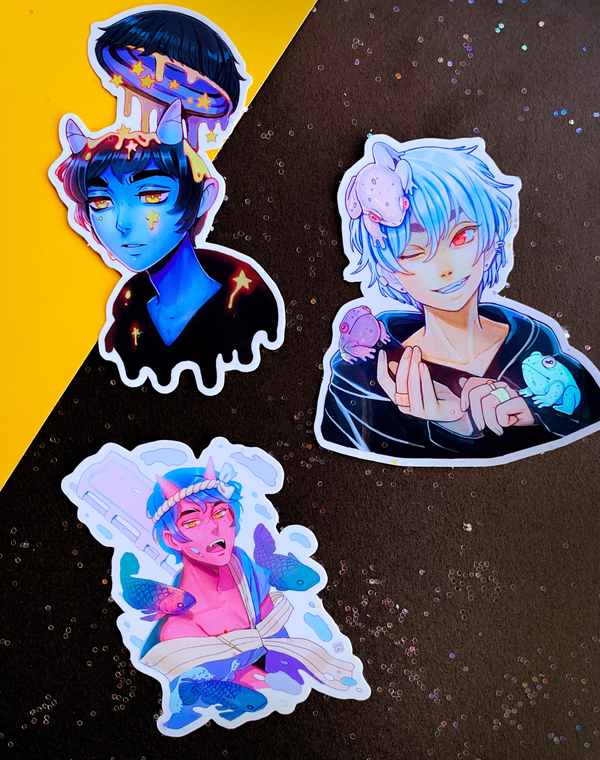 The Boys Holographic Sticker Set