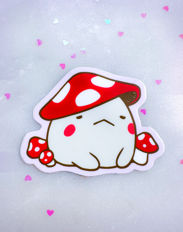 Mushroom frog Sticker