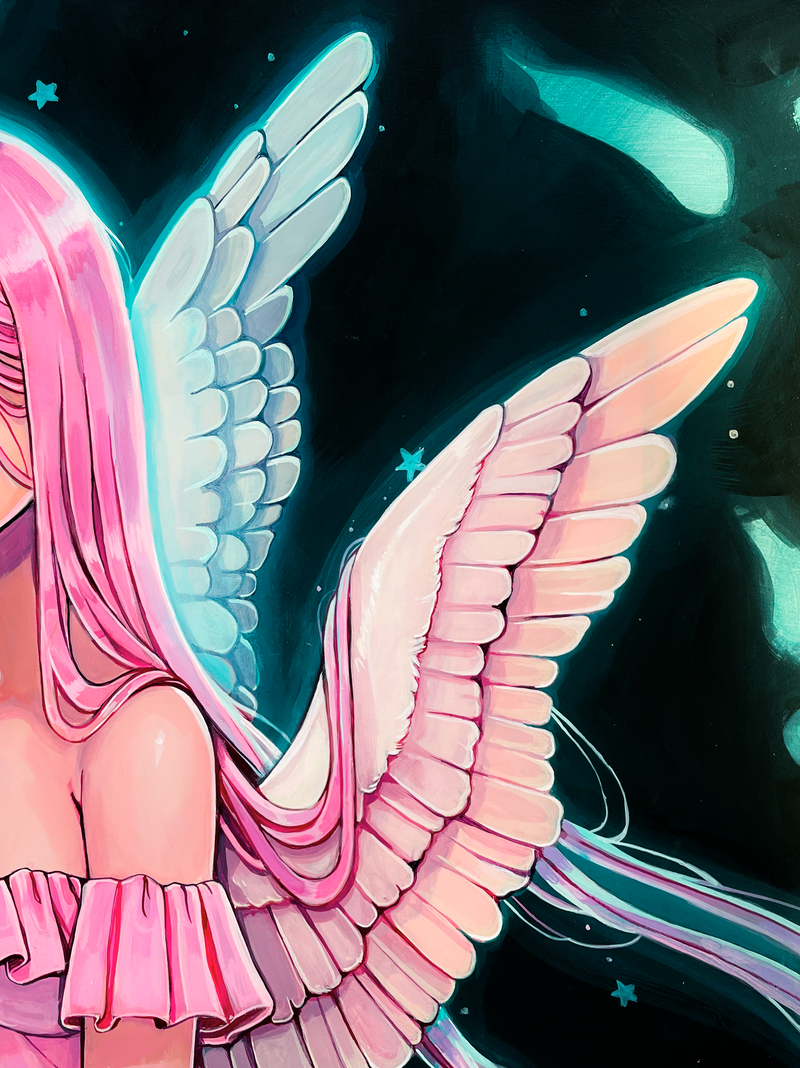 'Feathers' Original Painting