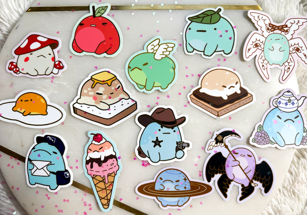 All Frogs Sticker Bundle