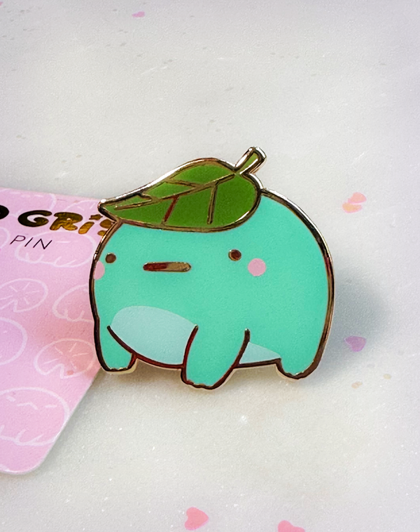 Leaf Frog Enamel Pin