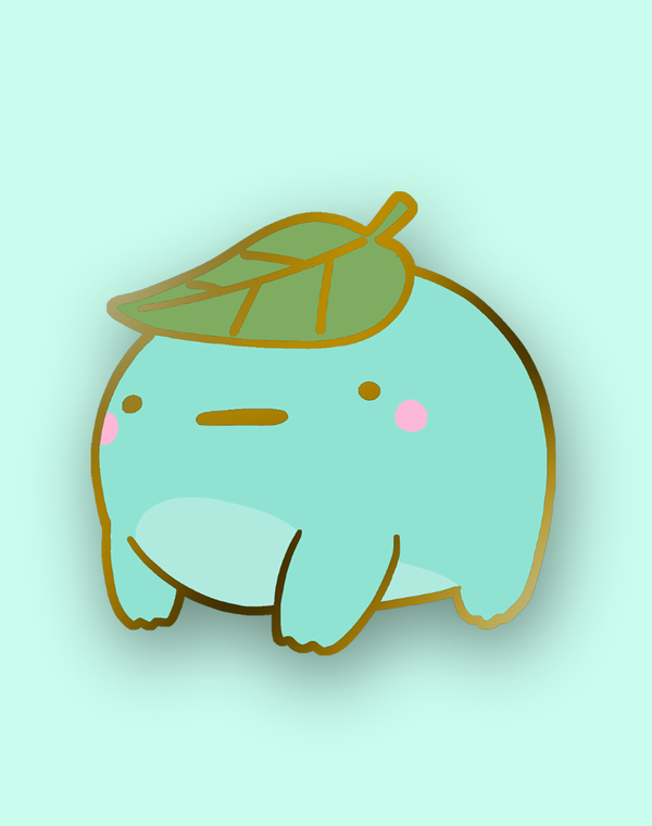 Leaf Frog Enamel Pin