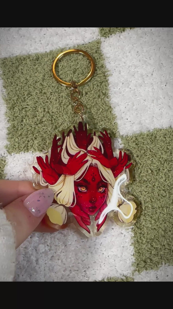 Tenacity Acrylic Charm