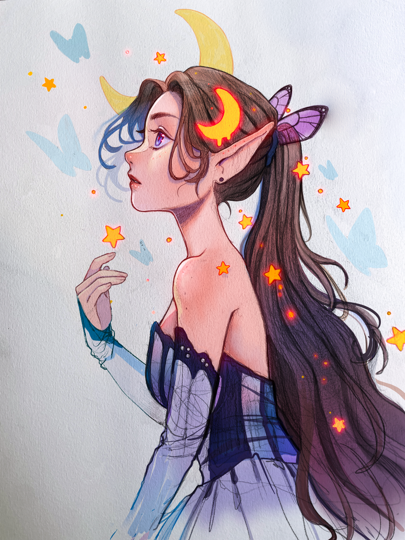 Butterfly  Original Sketch