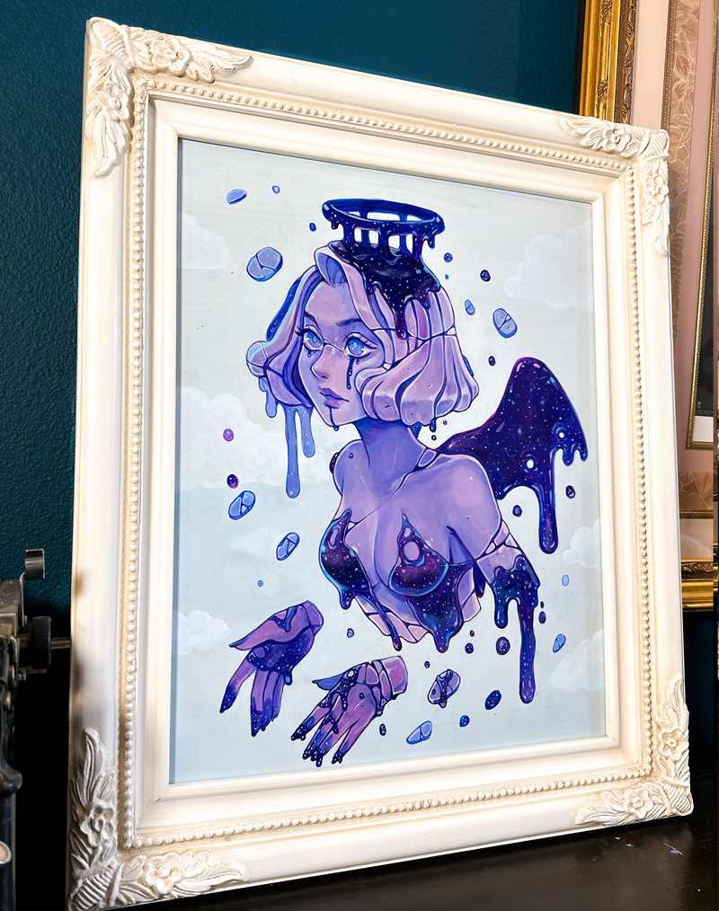 Winter Original Acrylic Painting