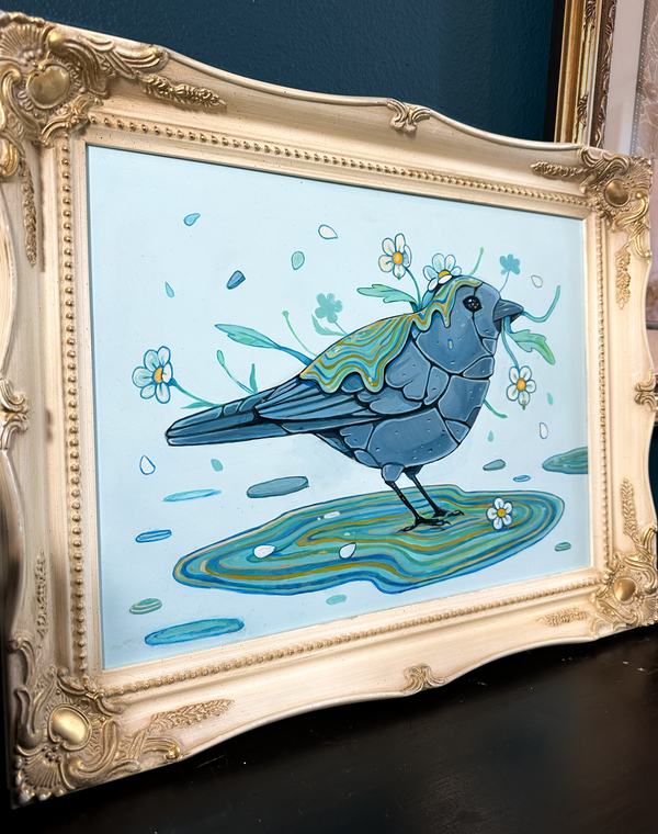 Return Original Acrylic Painting