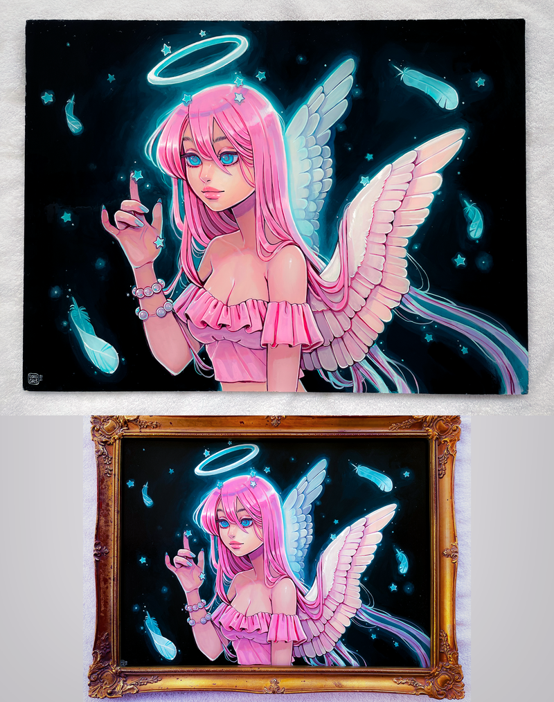 'Feathers' Original Painting