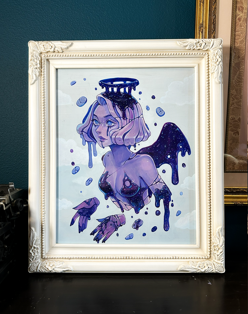 Winter Original Acrylic Painting