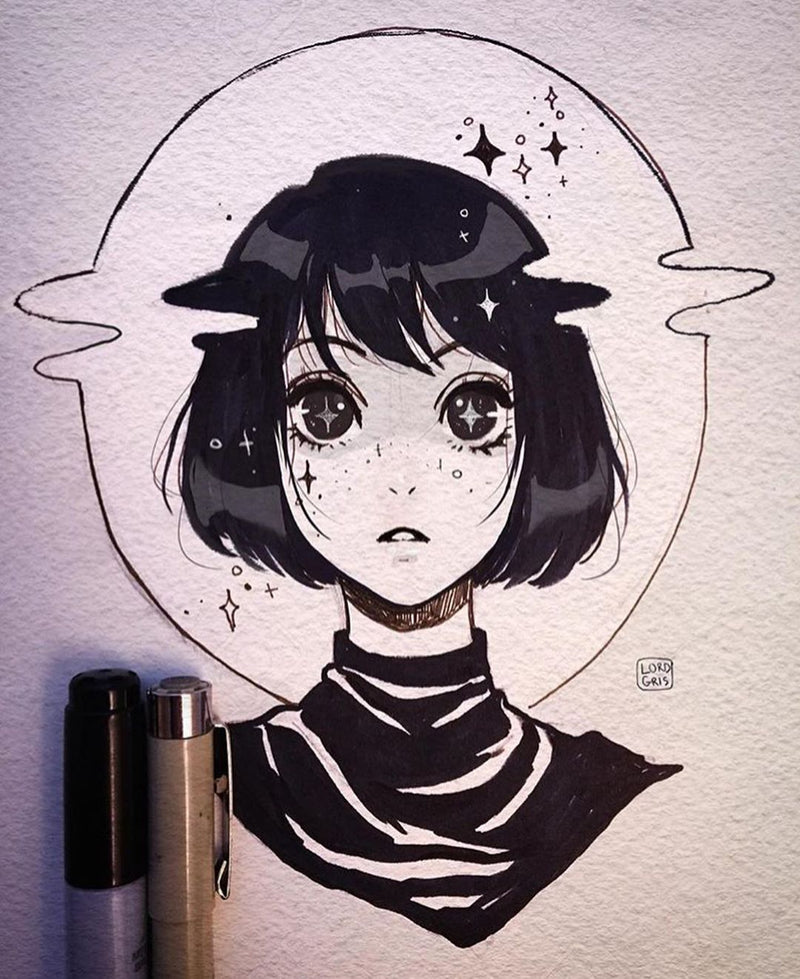 Glitch Girl 1.5" Hard Enamel Pin