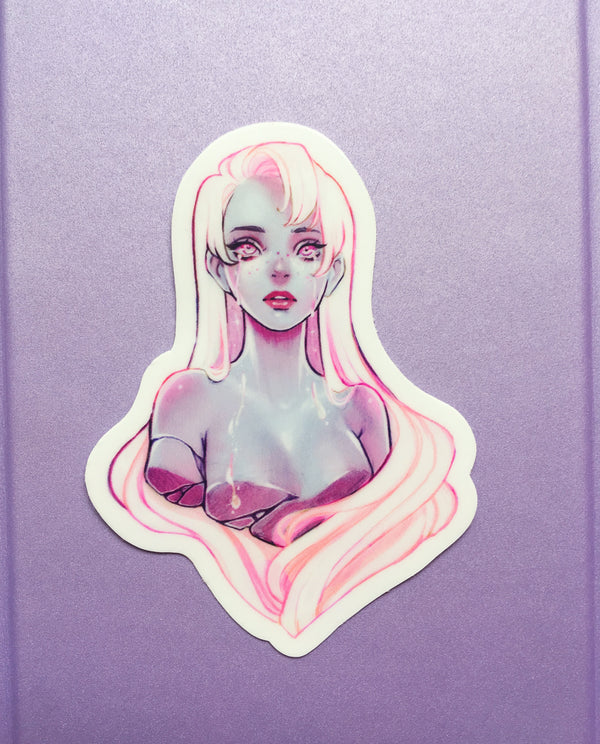 Glowing Girls Sticker Set