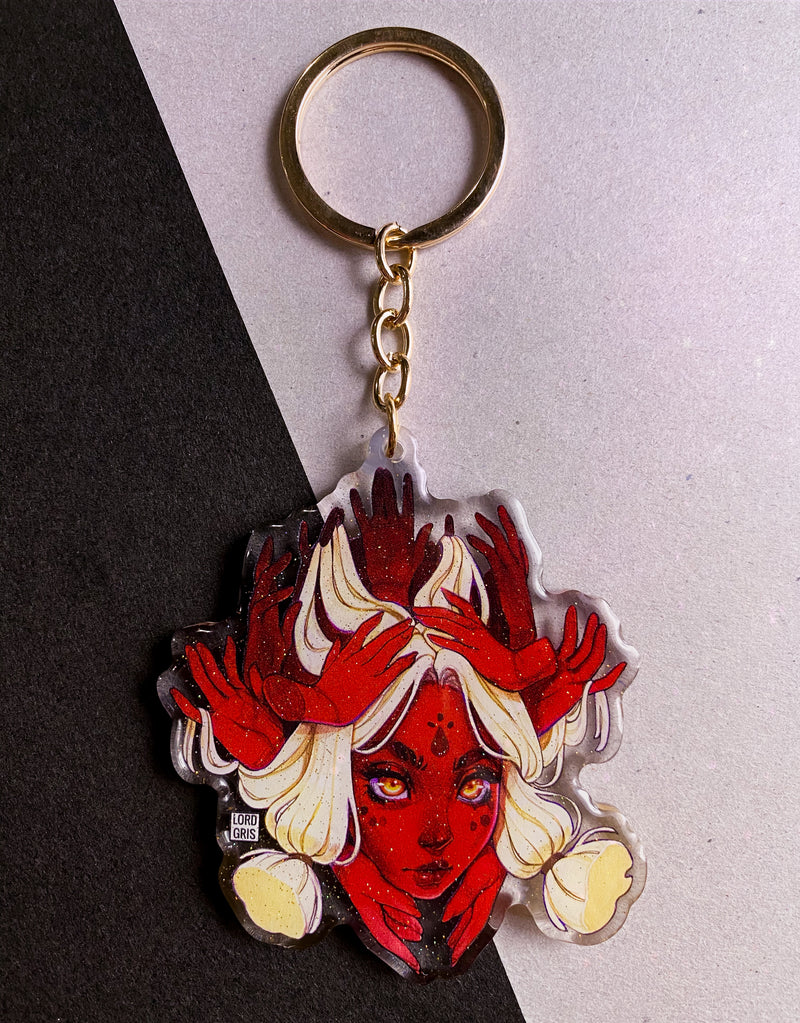 Tenacity Acrylic Charm