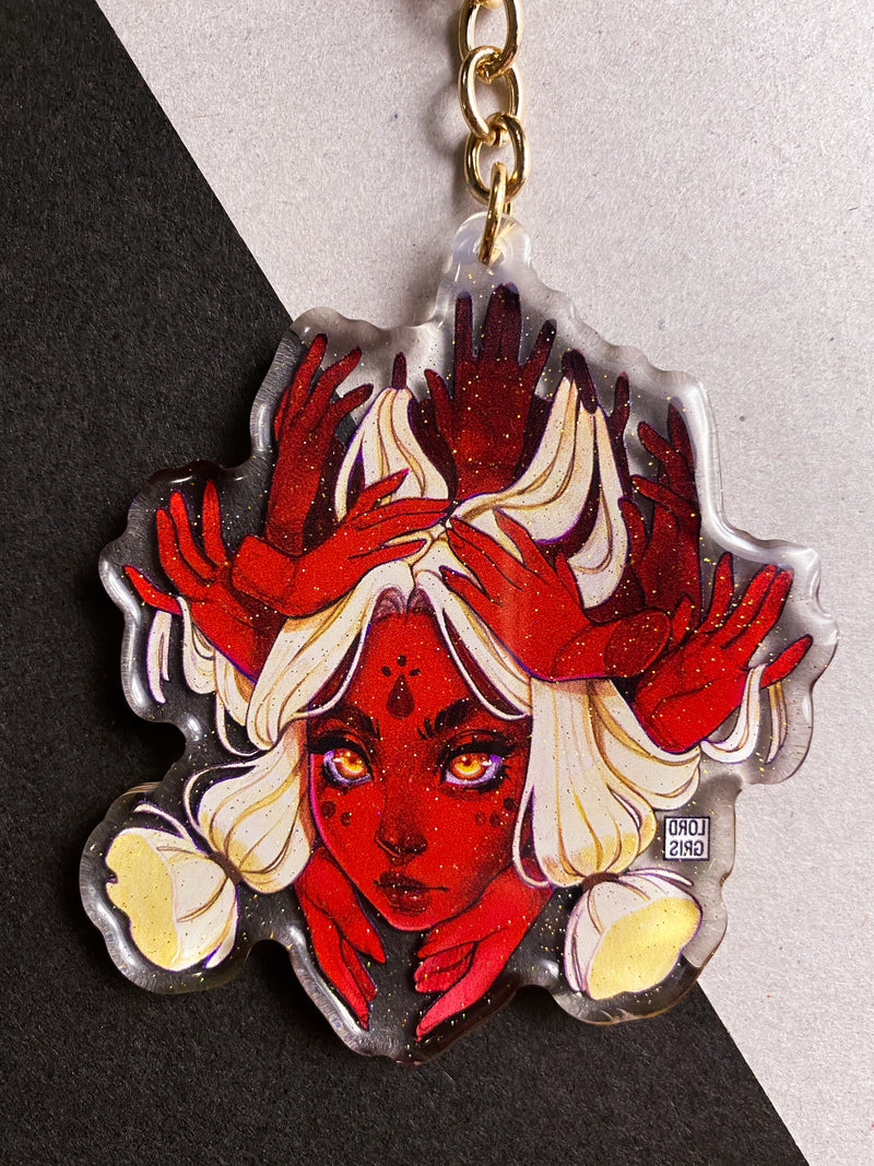 Tenacity Acrylic Charm