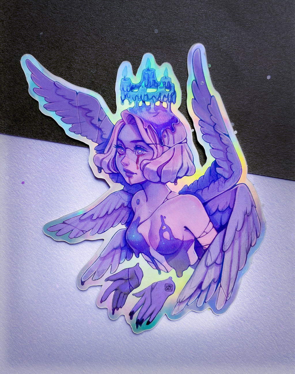Angels Holographic Sticker Set – Lord Gris