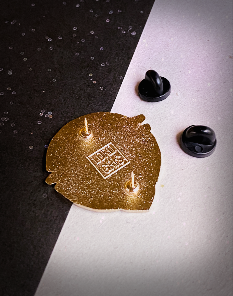 Glitch Girl 1.5" Hard Enamel Pin