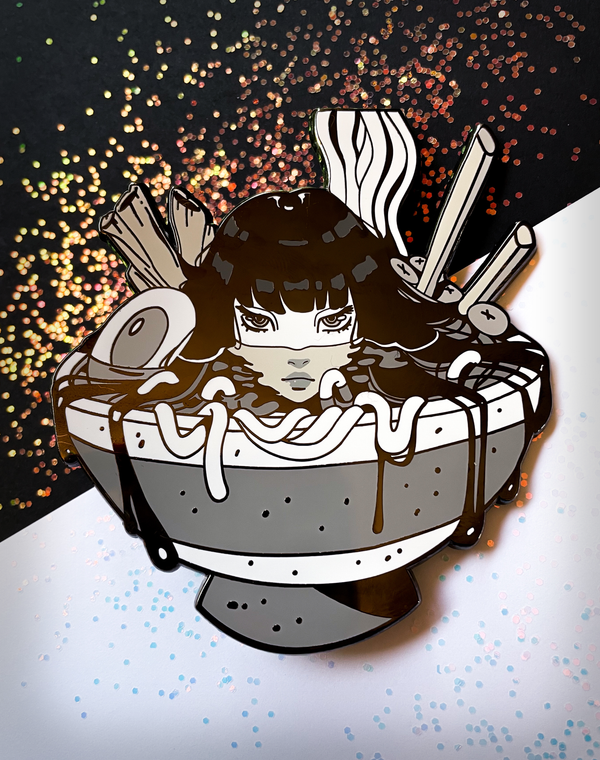 Ramen Girl Large Enamel Pin