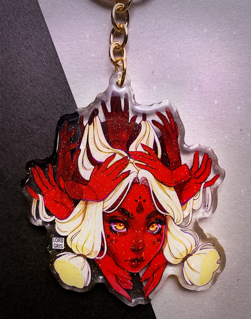 Tenacity Acrylic Charm