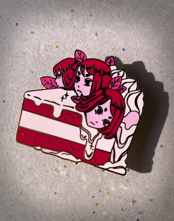 Headcakes Hard Enamel Pin