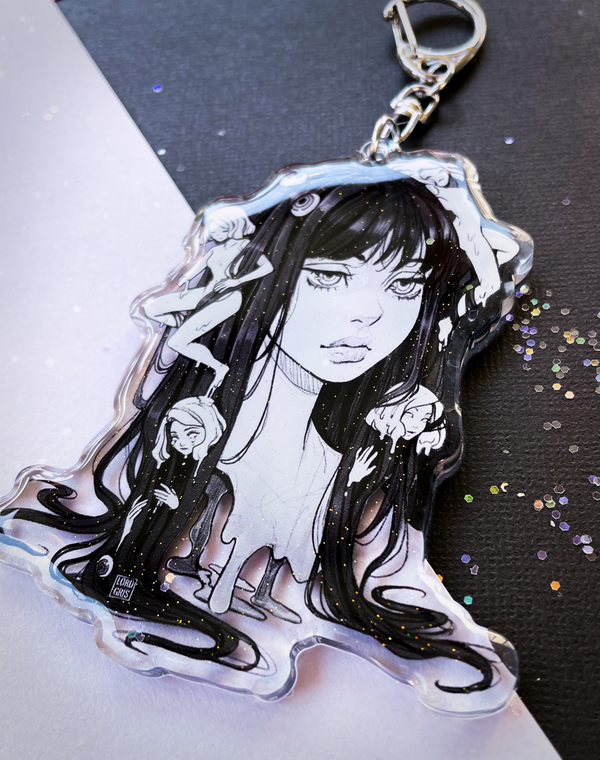 Overthinker 3.5" Acrylic Charm