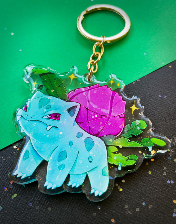 Bulbababies Ivysaur Acrylic Charm