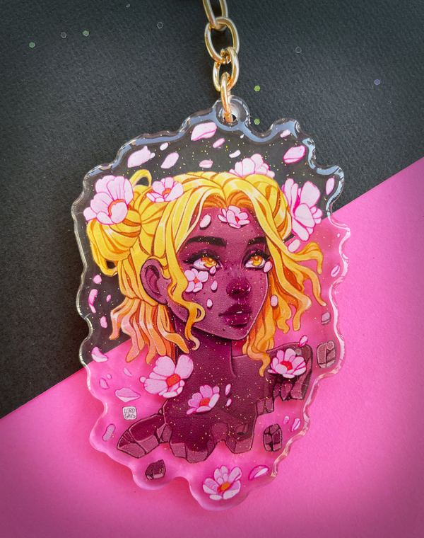 Blossom 3" Acrylic Charm