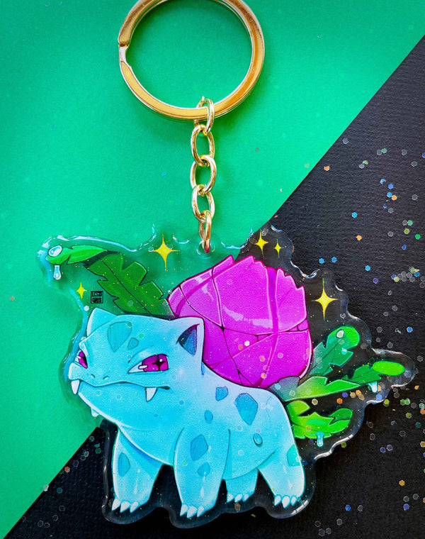 Bulbababies Ivysaur Acrylic Charm